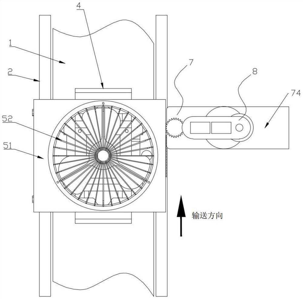 Automatic cooling and degating production line for battery fixing bracket