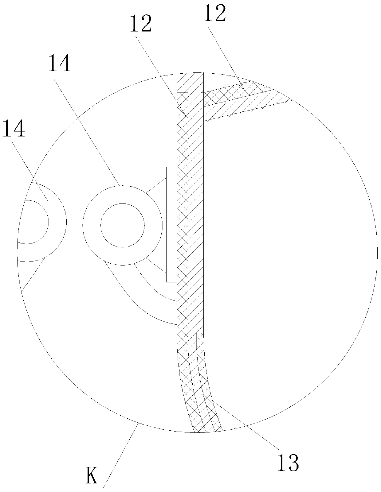 Cyclohexyl isocyanate rectification column