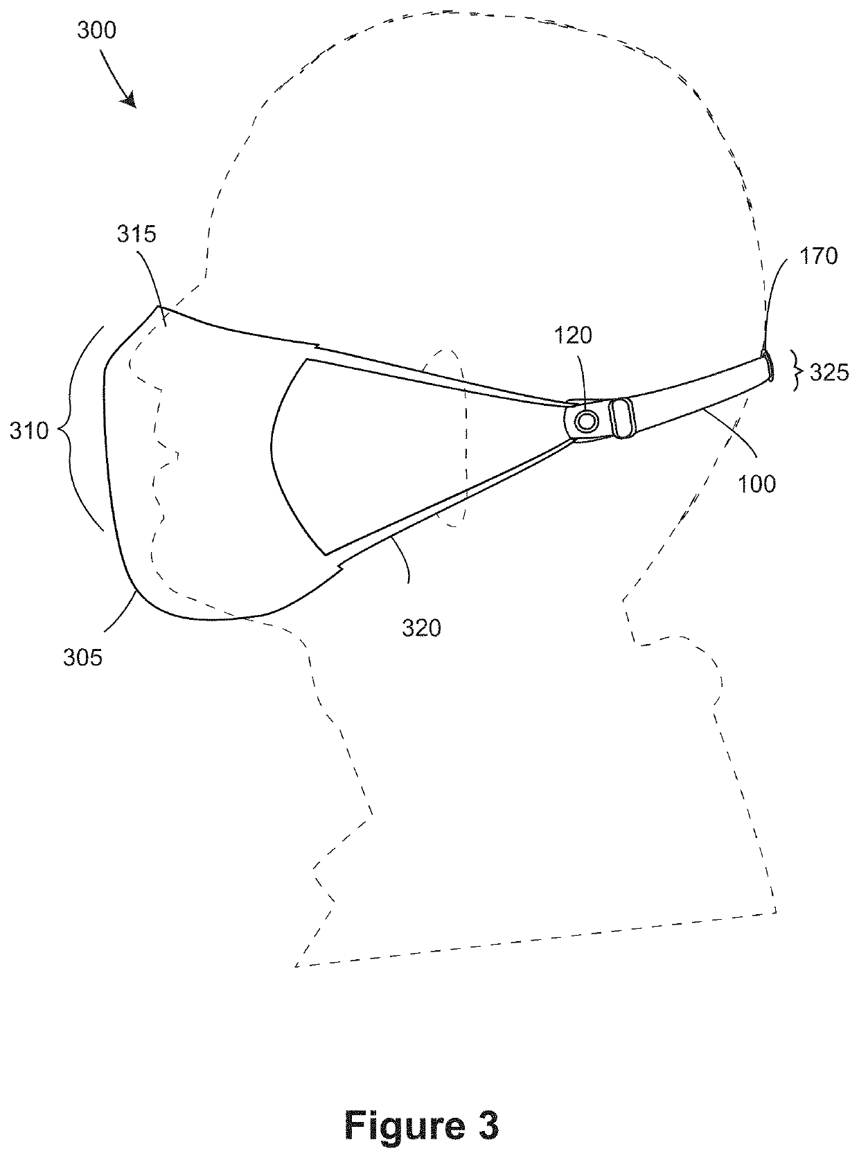 Adjustable Facemask Strap and System