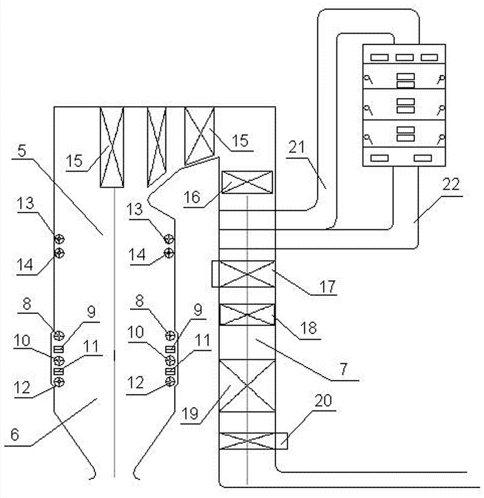 Ultralow boiler smoke emission device