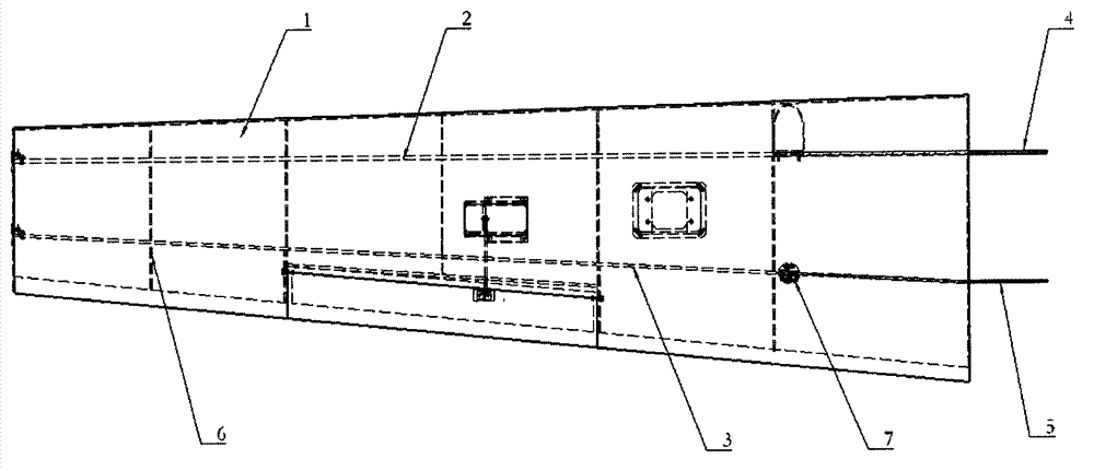 Unmanned aerial vehicle wing and body connection apparatus