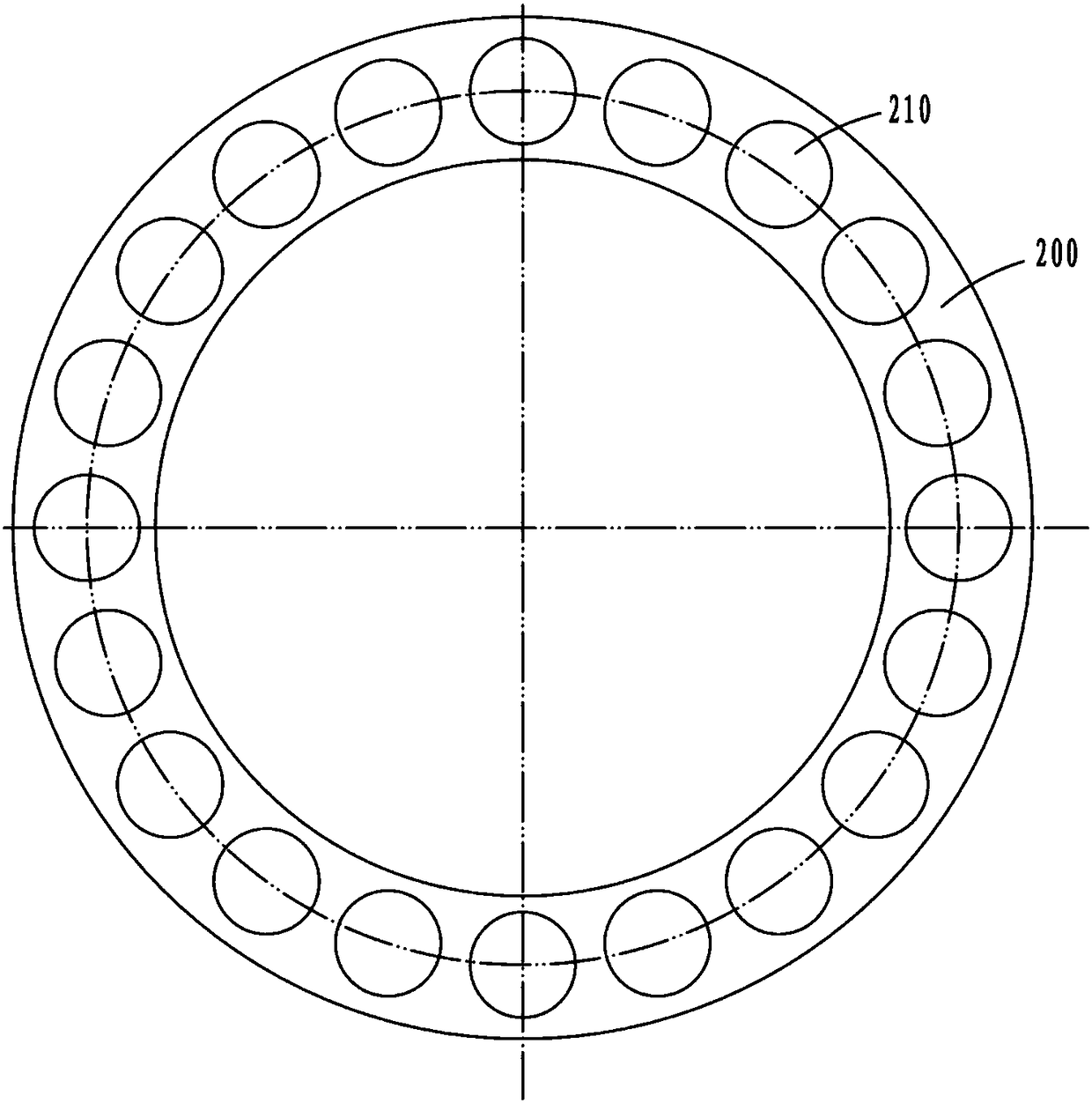 Condenser combined mechanism