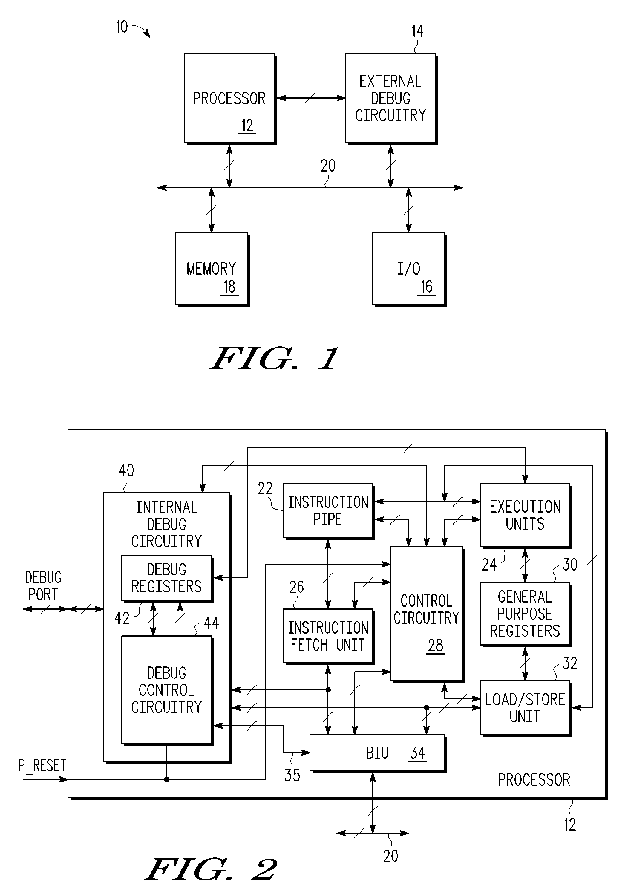 Debug instruction for use in a data processing system