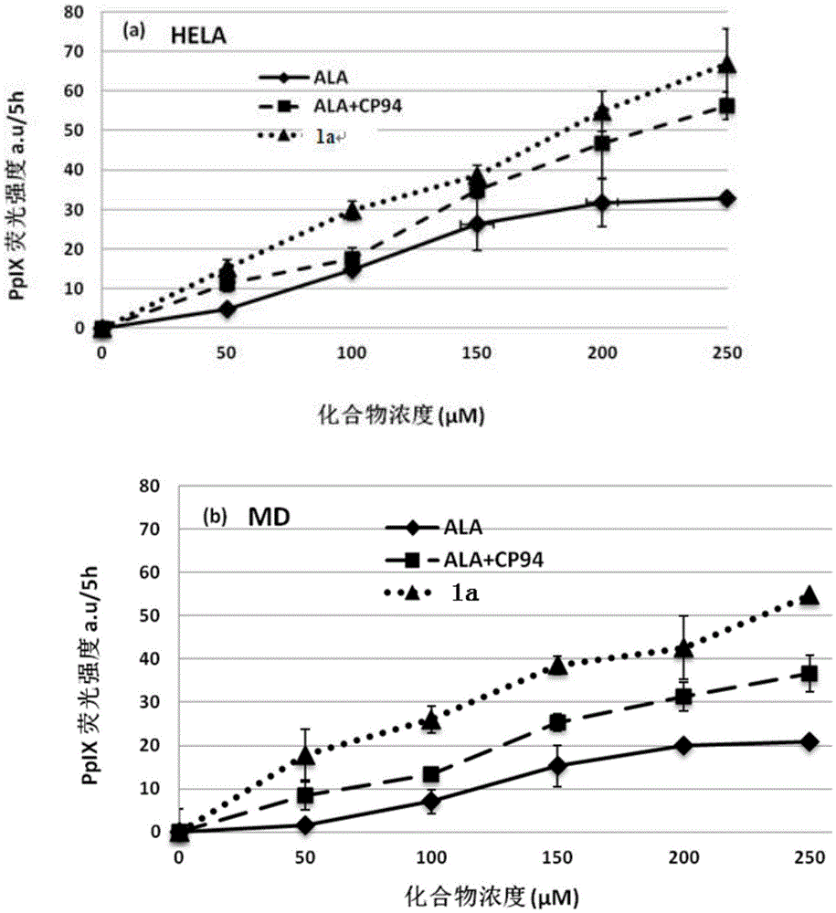 Conjugate of 5-aminolevulinic acid and 3-pyridone-4-ketone and preparation method as well as use thereof