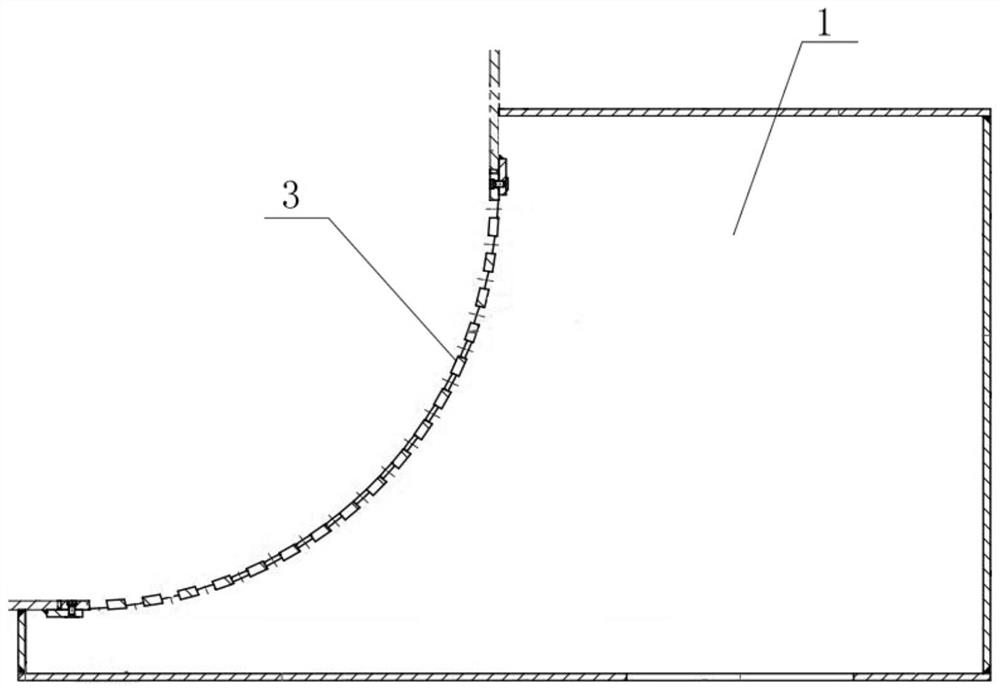 A method for integrally manufacturing trash rack panels in drainage chambers