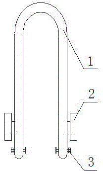 Display screen hanging bracket