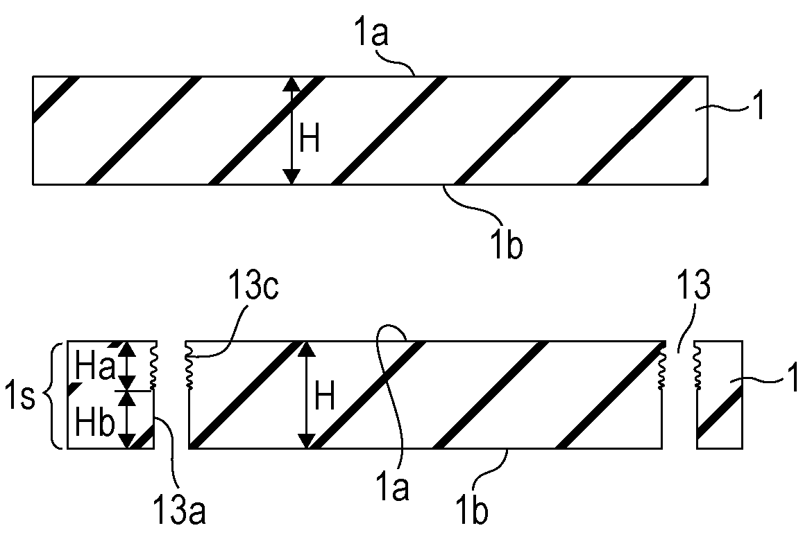 Method of producing through wiring substrate and method of producing device