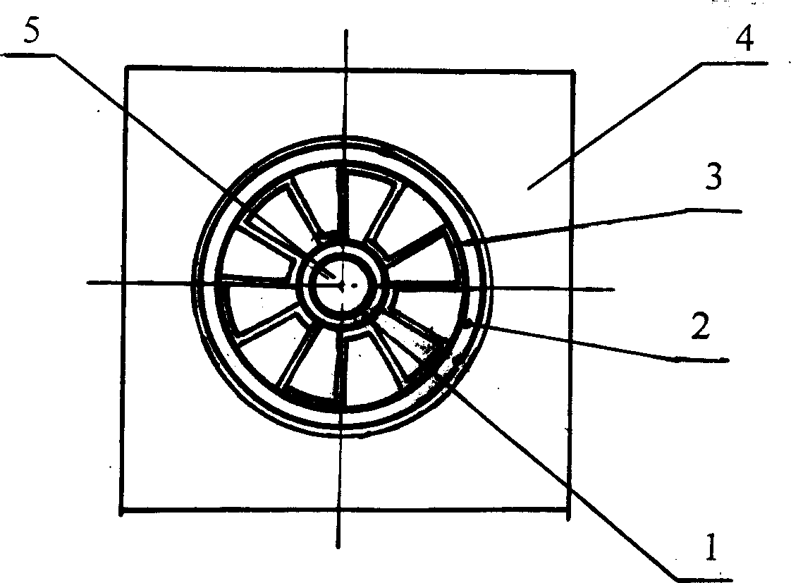 Internal and external fin tube and fin tube group