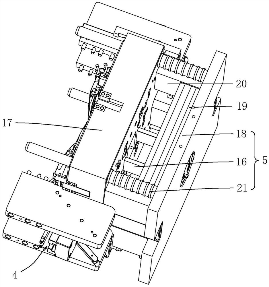 Injection mold with channel inner arc-shaped chamfer demolding mechanism