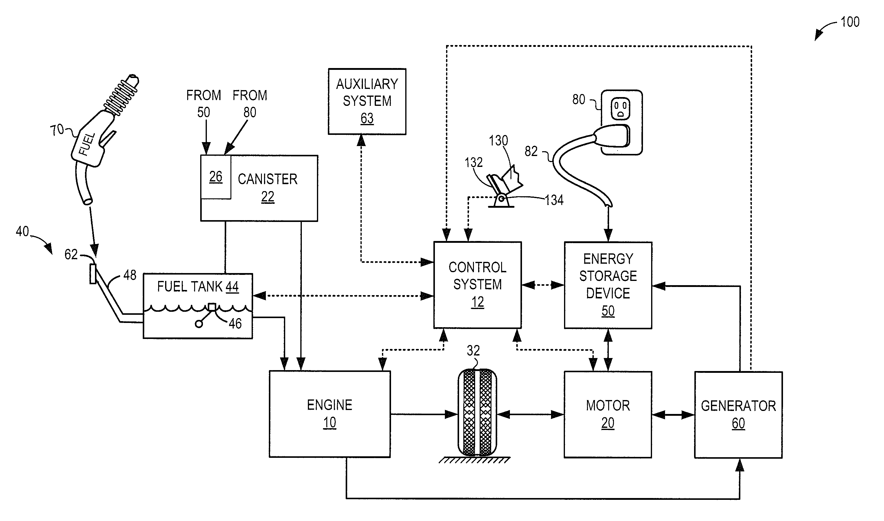 Fuel system canister purge control