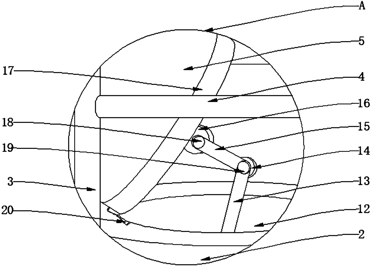 Reinforced and corrosion-resistant raw material barrel for aluminium dihydrogen phosphate coating liquid