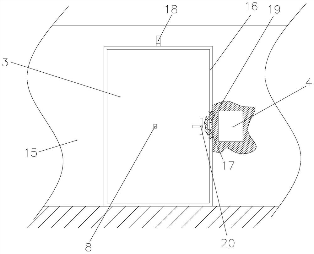 Smart home remote anti-theft monitoring system and method