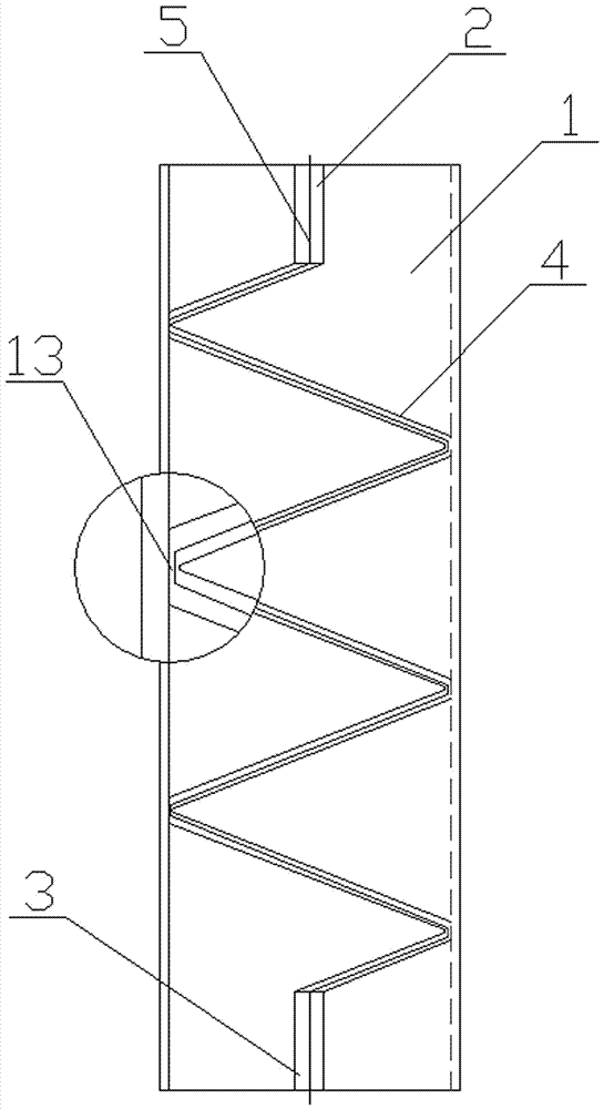 Inner heating floor