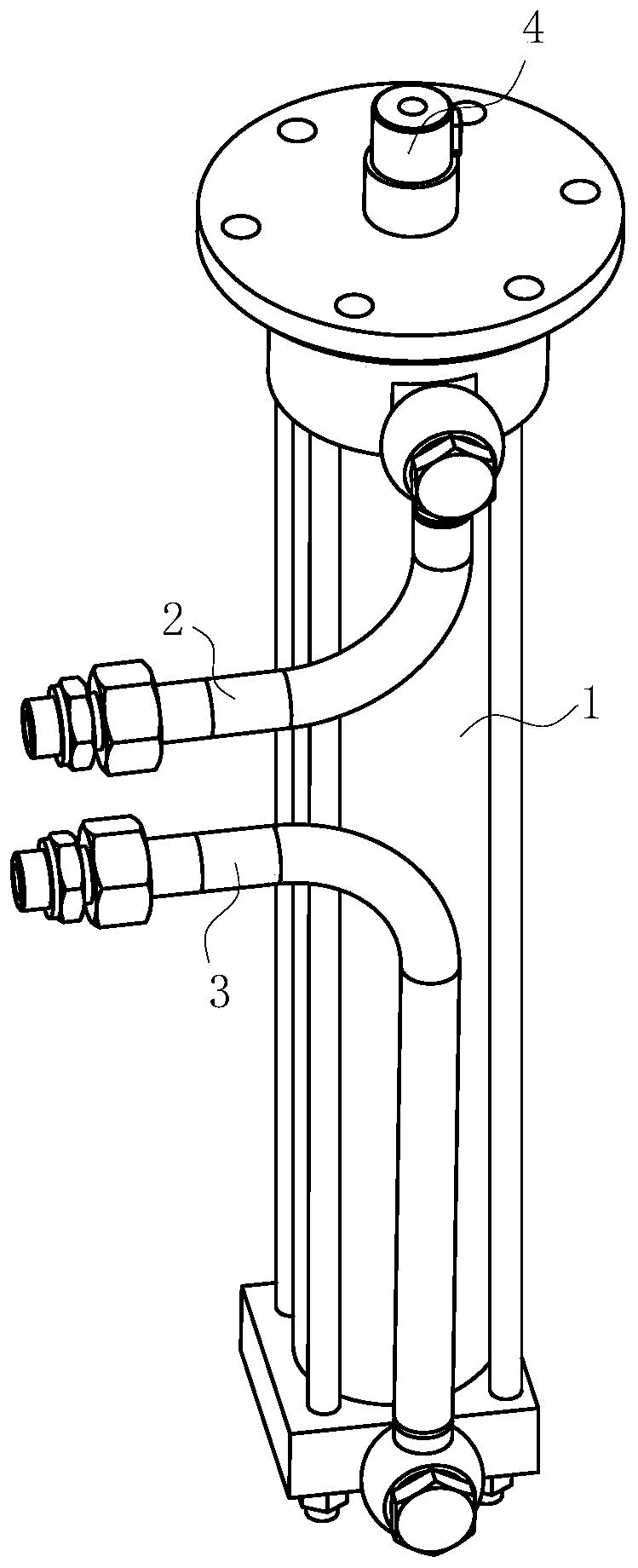 Static pressure supporting and guiding hydraulic cylinder