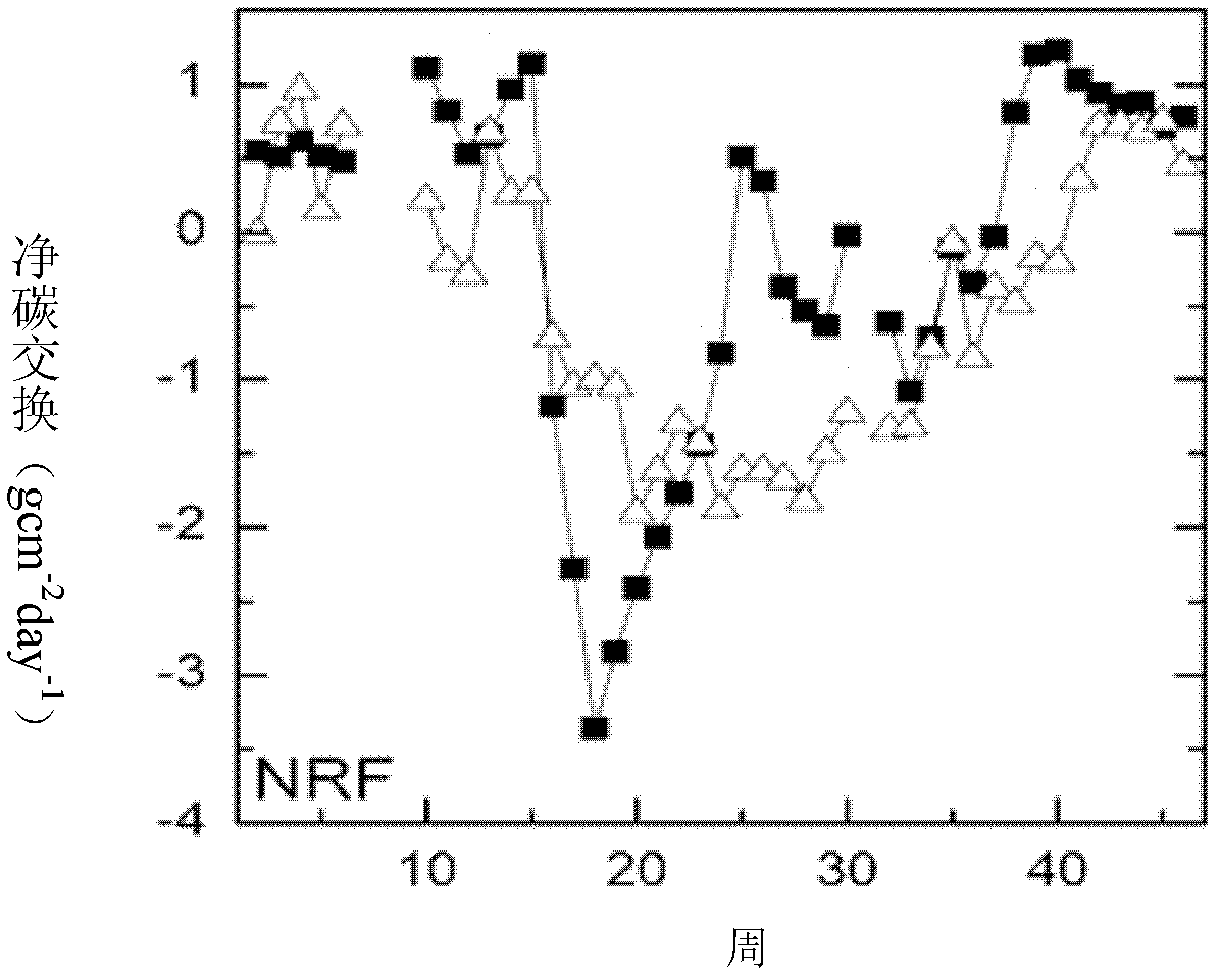 Method for obtaining net carbon budget of regional scale forest ecological system