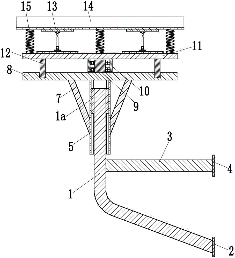Vibration reduction device based on parallel mechanisms and special for automobile steering wheel