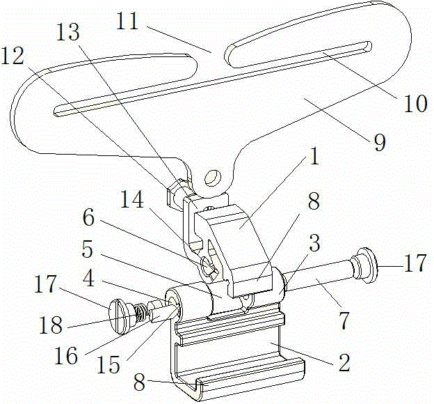 Clamping force amplification mechanism for clamping and releasing