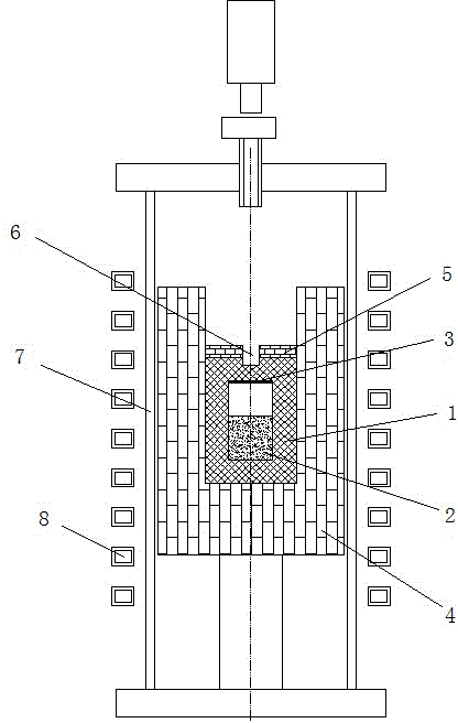 A method and device for growing silicon carbide crystals by PVT method
