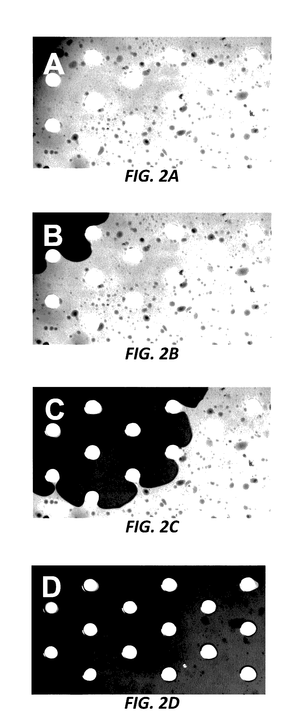 Microdroplet formation by wells in a microfluidic device