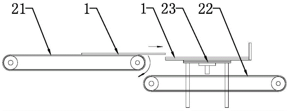 A brick stacking device