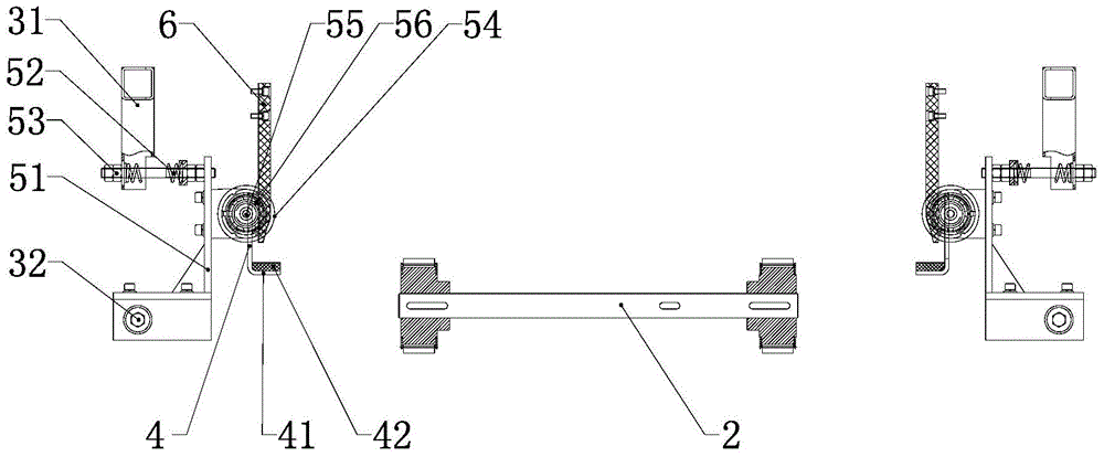 A brick stacking device