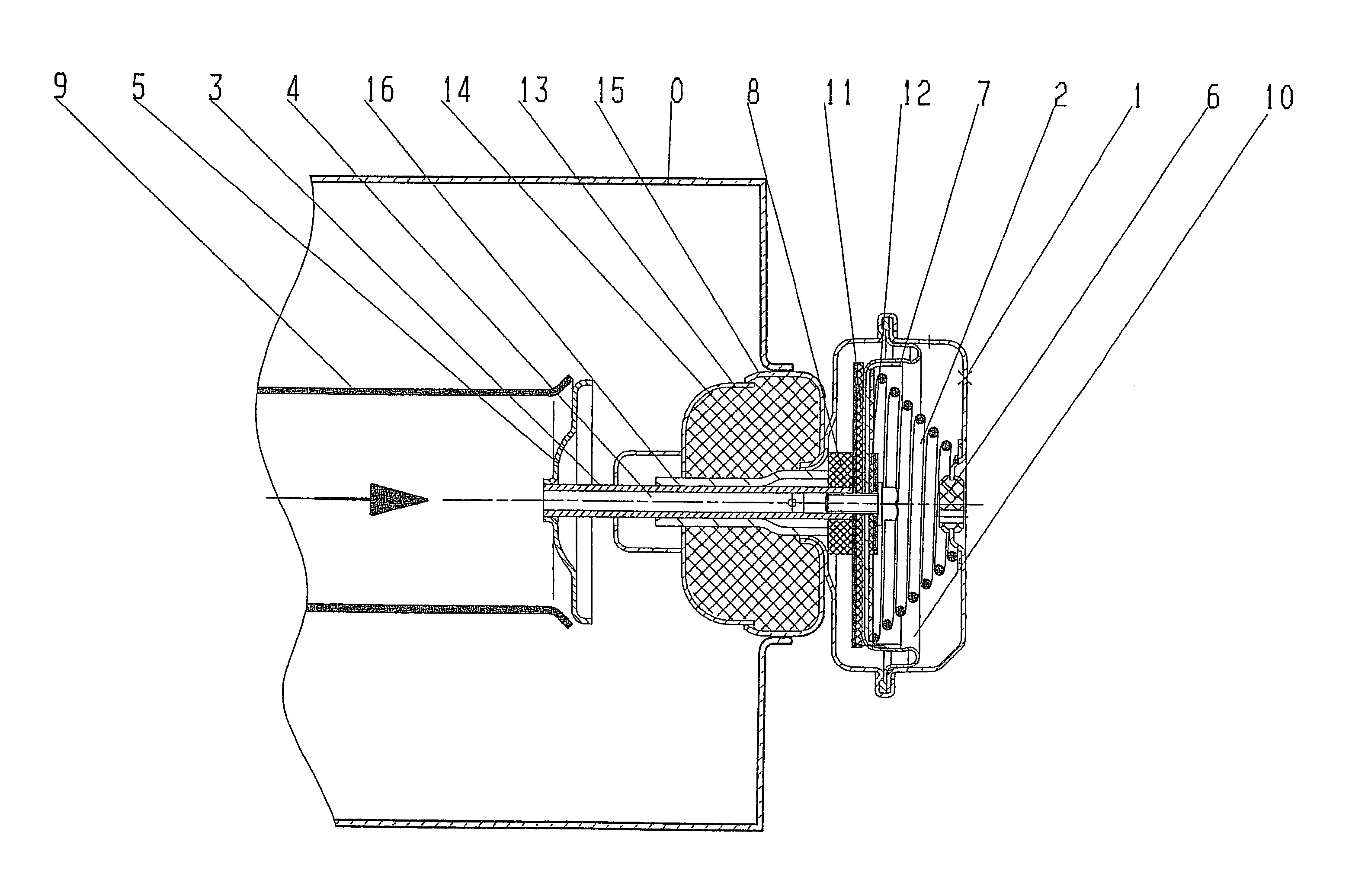 Muffler with variable acoustic properties