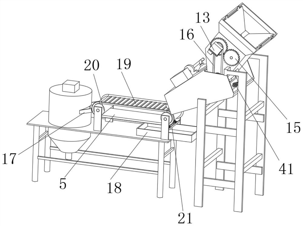 Device for uniformly manufacturing PVC abrasive powder