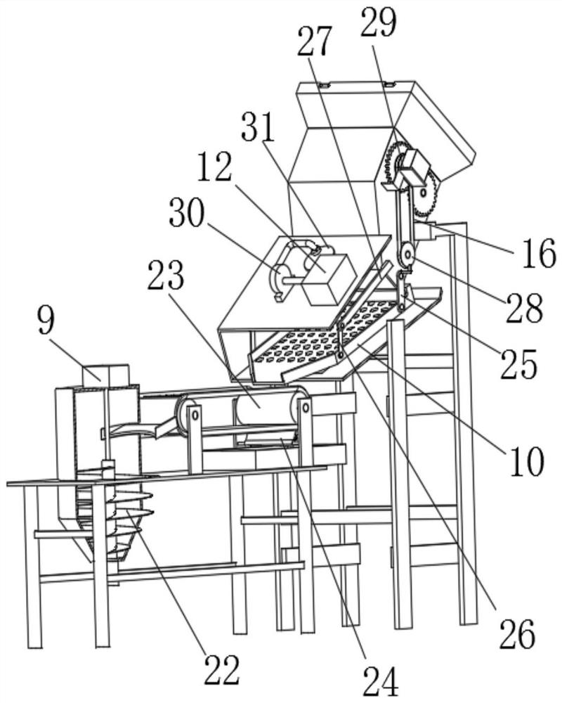 Device for uniformly manufacturing PVC abrasive powder