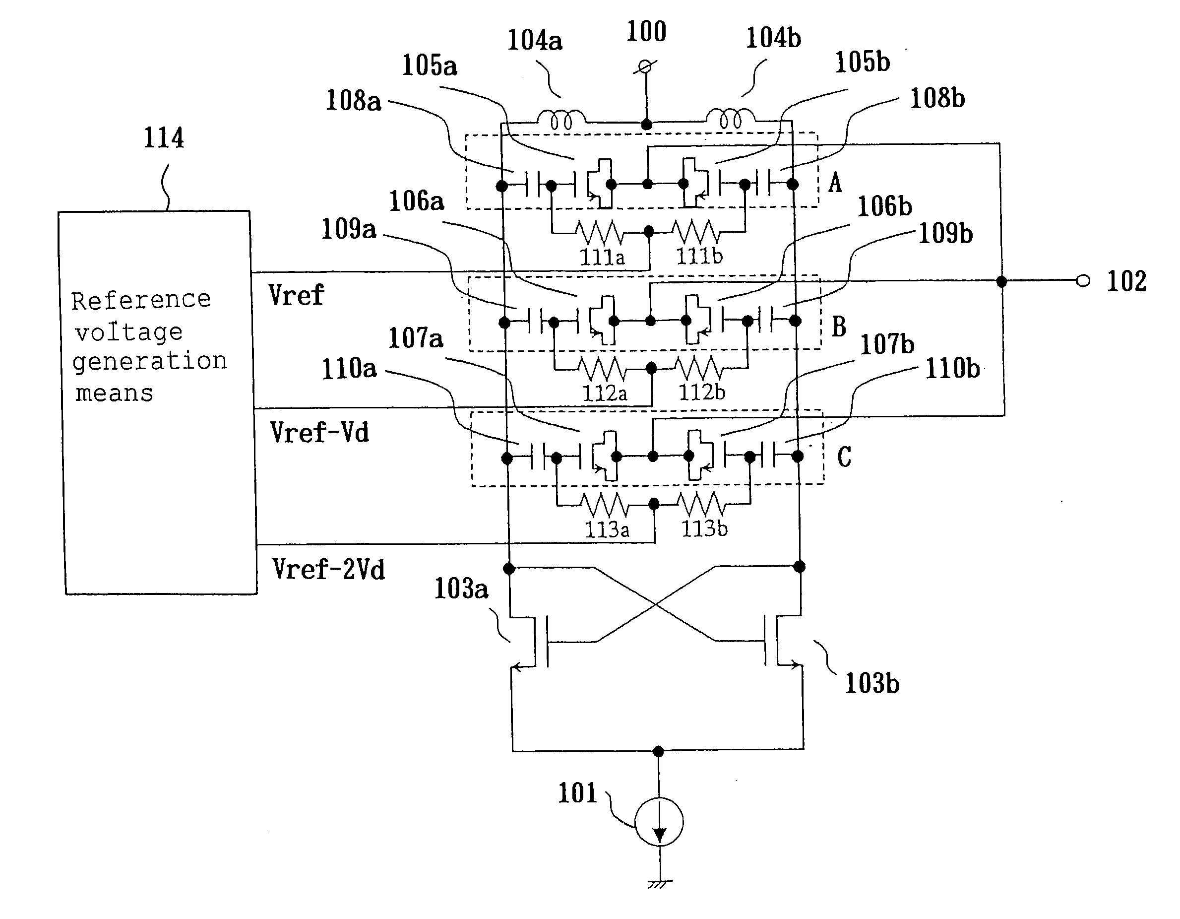 Voltage-controlled oscillator, radio communication apparatus and voltage-controlled oscillation method