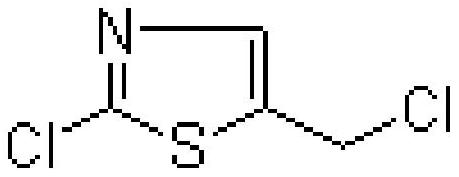 Clean and environment-friendly production process of 2-chloro-5-chloromethylthiazole