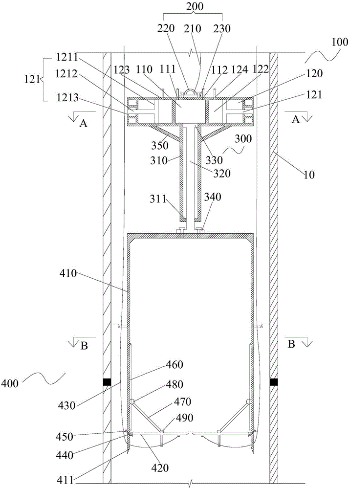 Equipment for removing sediments in small-diameter pipe pile and application method thereof