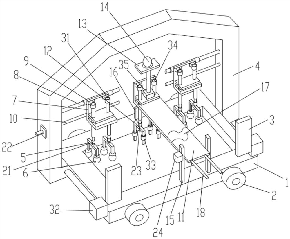 Automatic Walking Obstacle Crossing Machine Device