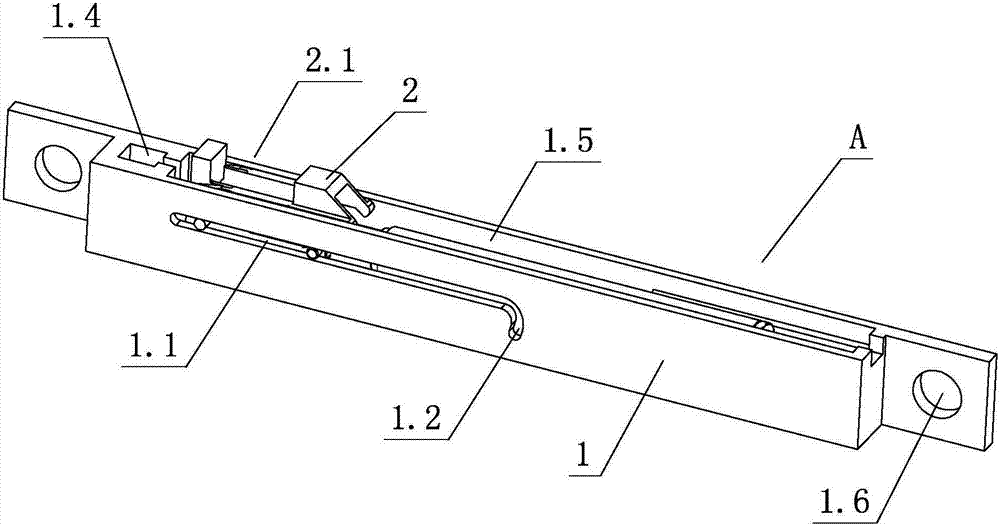 A damping buffer structure for furniture