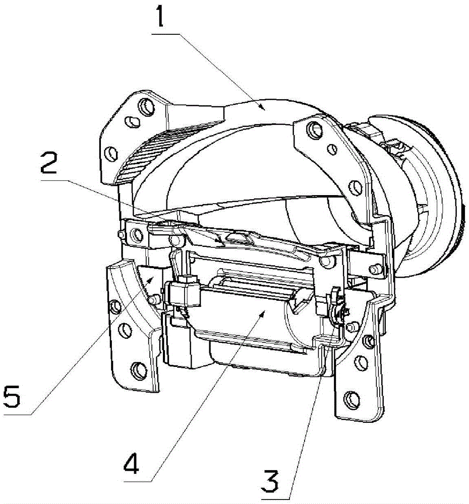 Movable sun visor mechanism for vehicle light type switch