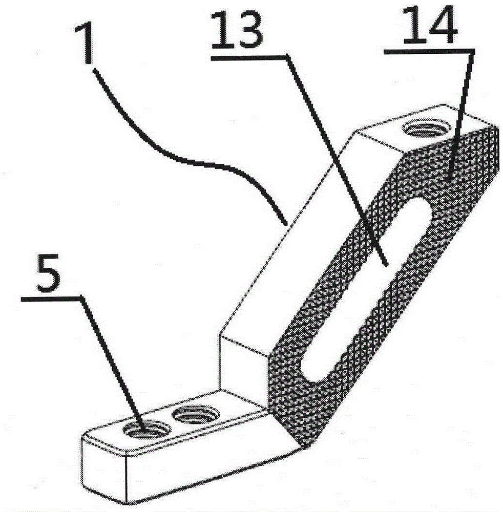 Calcaneus orthopaedics ring bar combined external fixation support