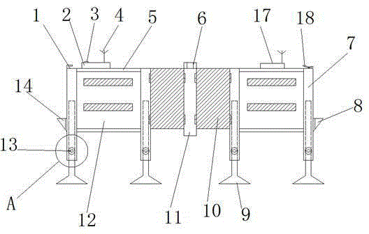 Safety fence for building construction