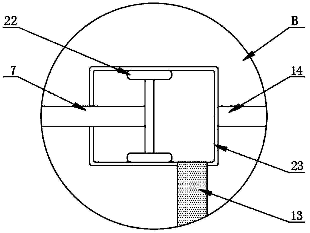 Network storage equipment with good buffer protection effect