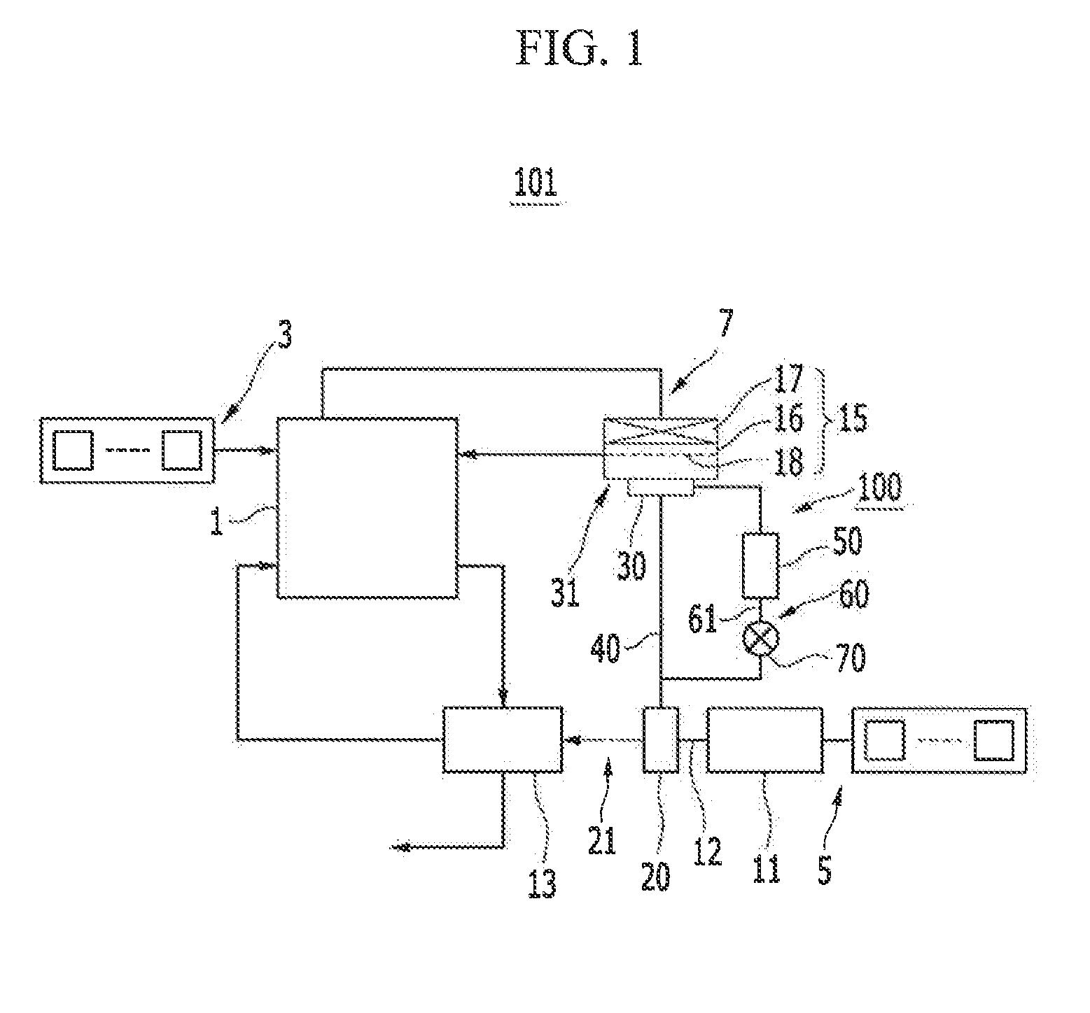 Compressed air cooling apparatus of fuel cell system