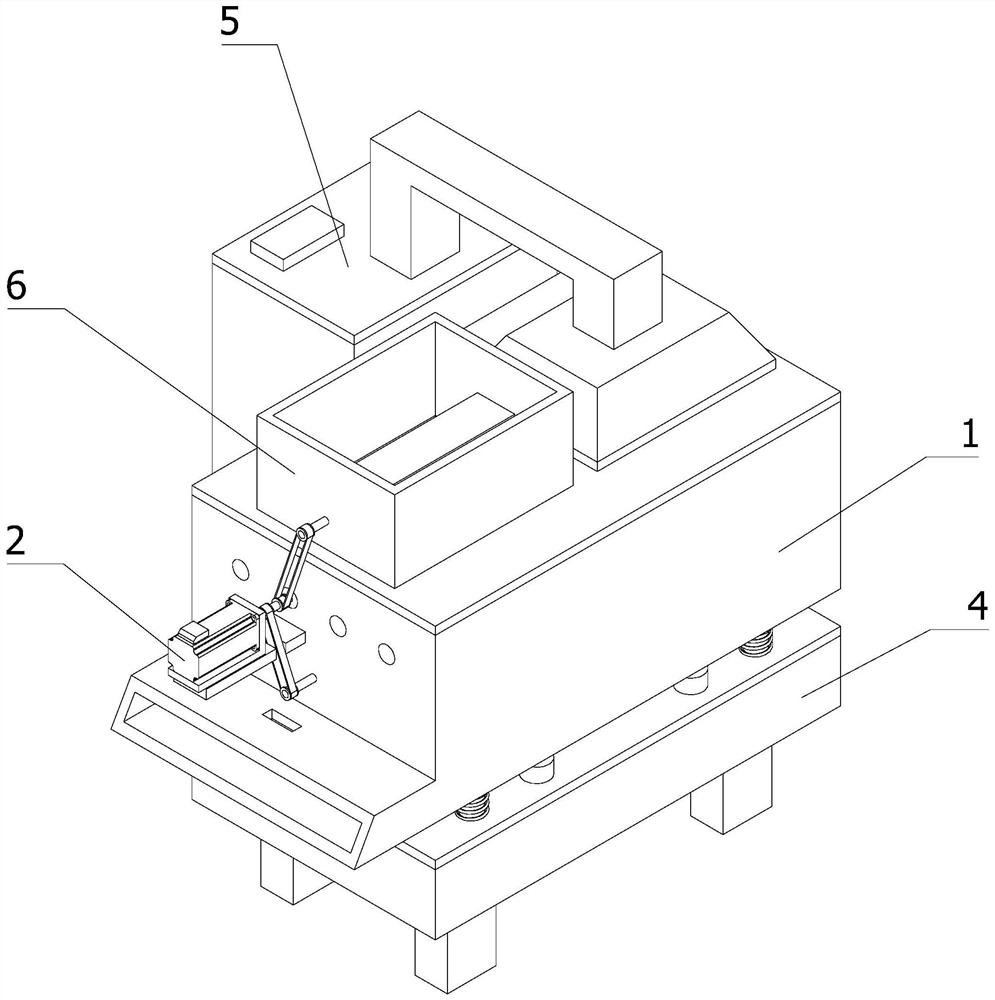 Smashing device based on straw recycling