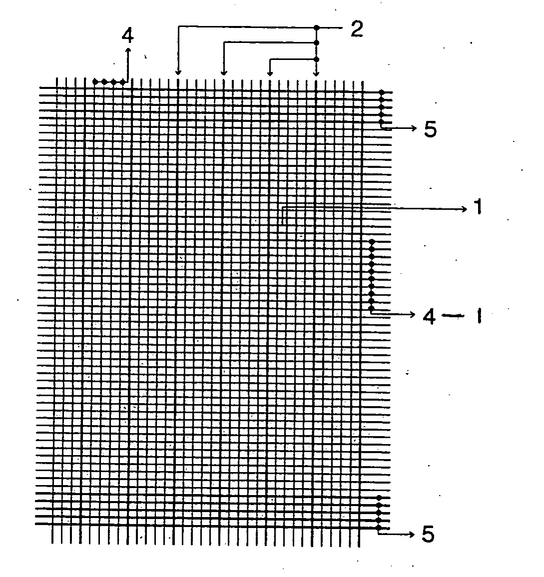 Parallel type heater woven by stranded heating elements