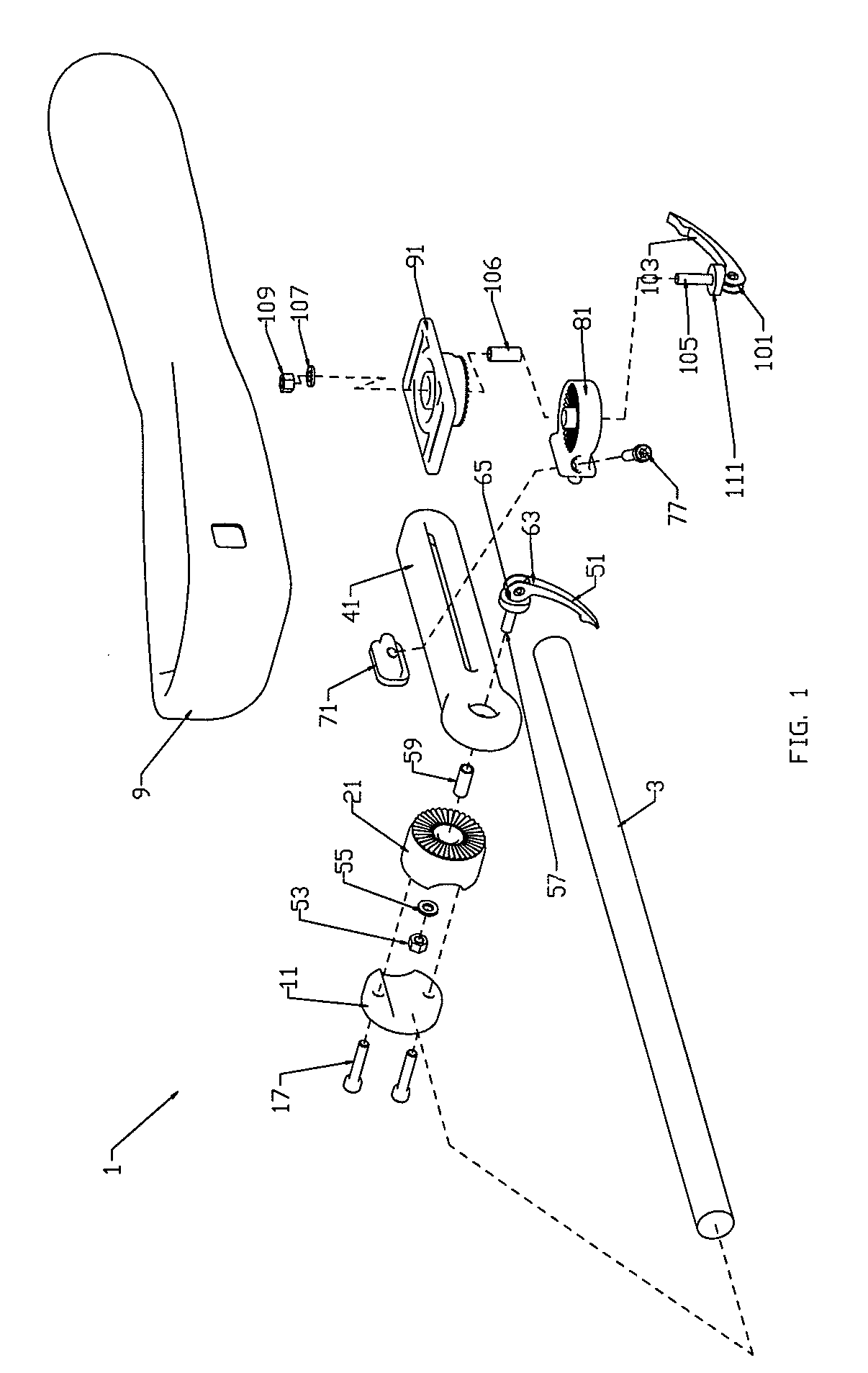 Apparatus for mounting a wheelchair arm pad