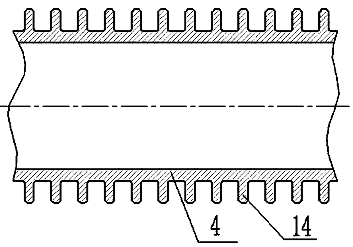 Multi-strengthened steel-plastic composite pipe emergency maintenance device and method
