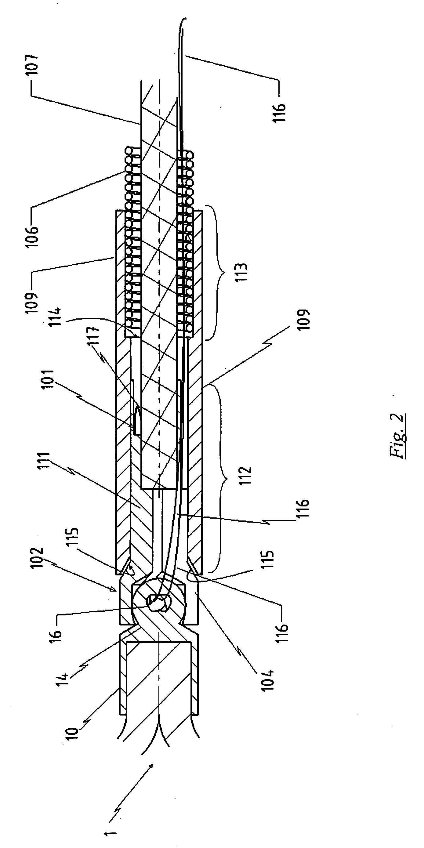 Occlusion device and surgical instrument and method for its implantion/explantation