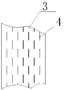 Explosion suppression filling material with composite structure
