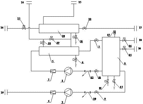 Integral compressed air heat recovery device