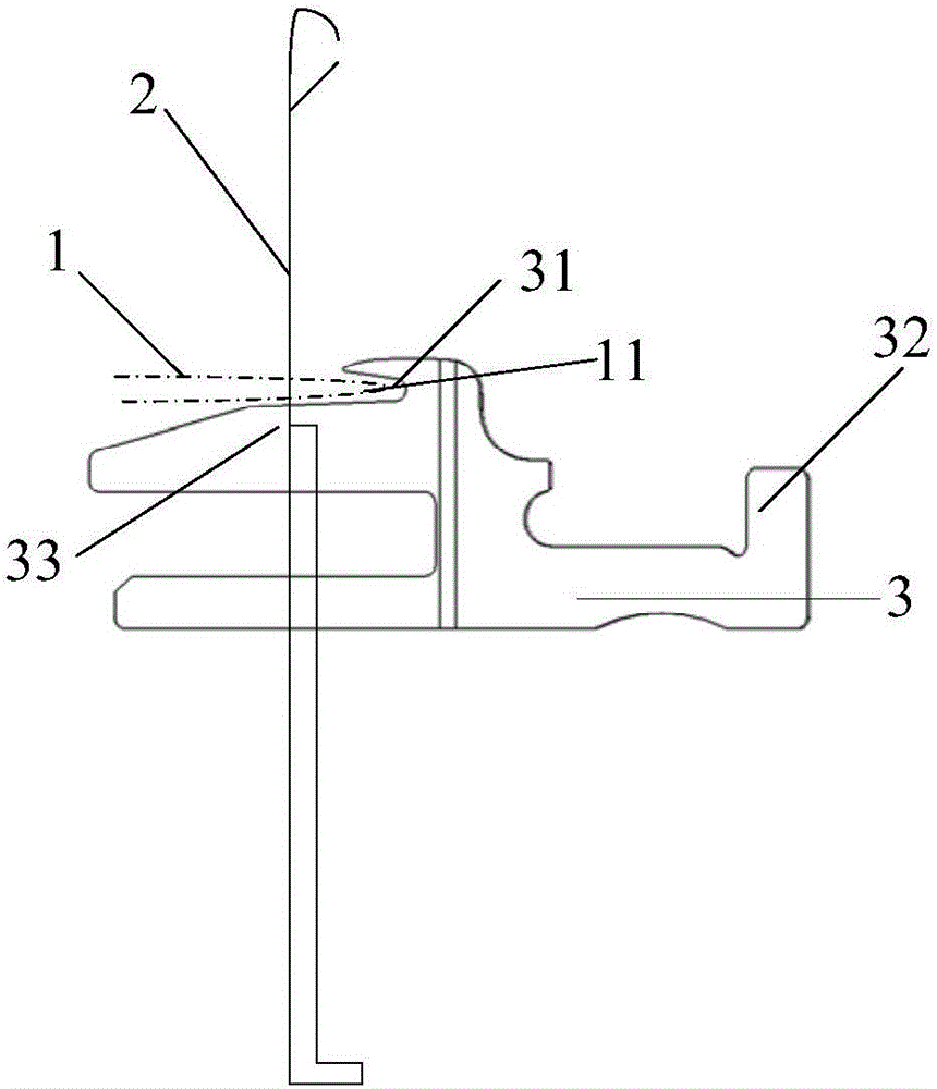 Method for transferring sock yarn of sock needle