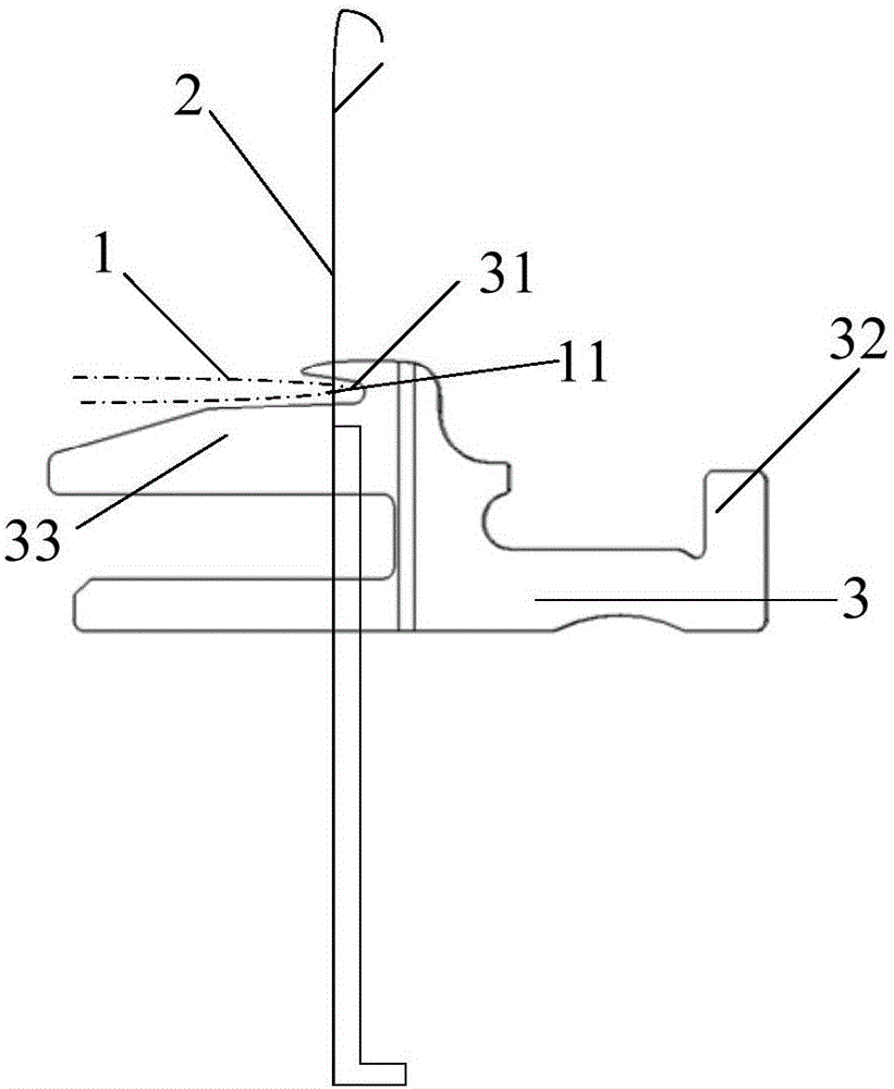 Method for transferring sock yarn of sock needle