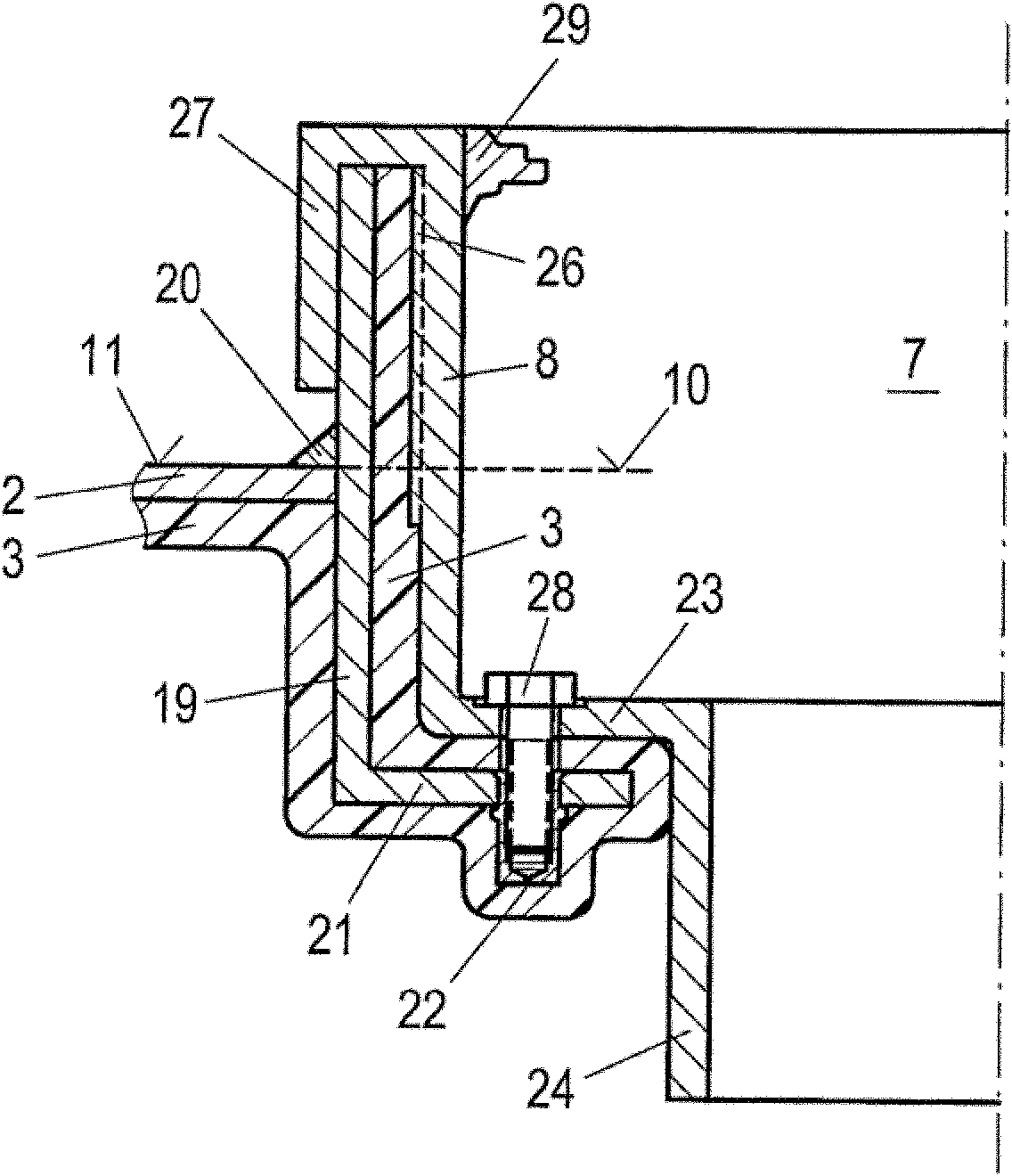 Tank for working fluids of motor vehicles