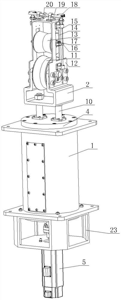 Automatic cable tensioning device and method