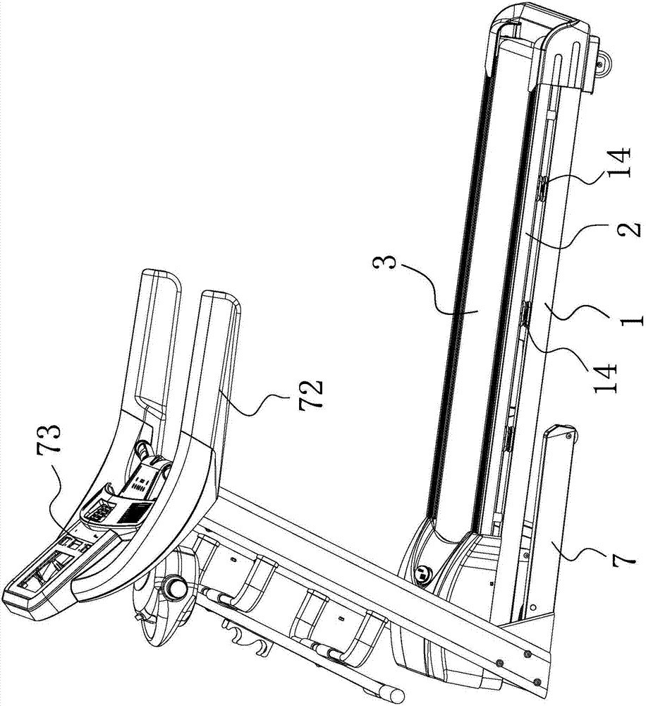 Road condition simulation running machine